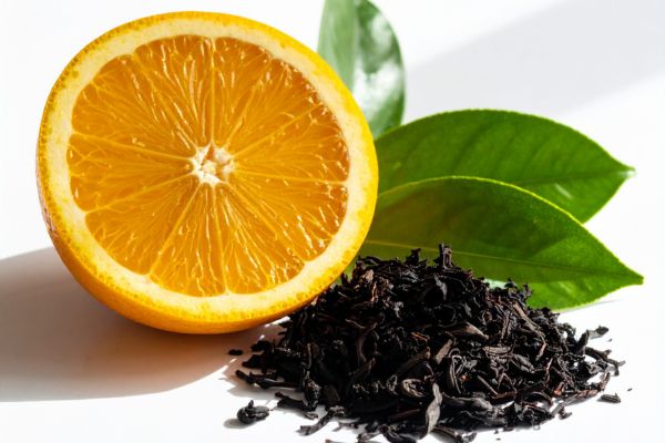 earl grey tea fekete tea és narancs